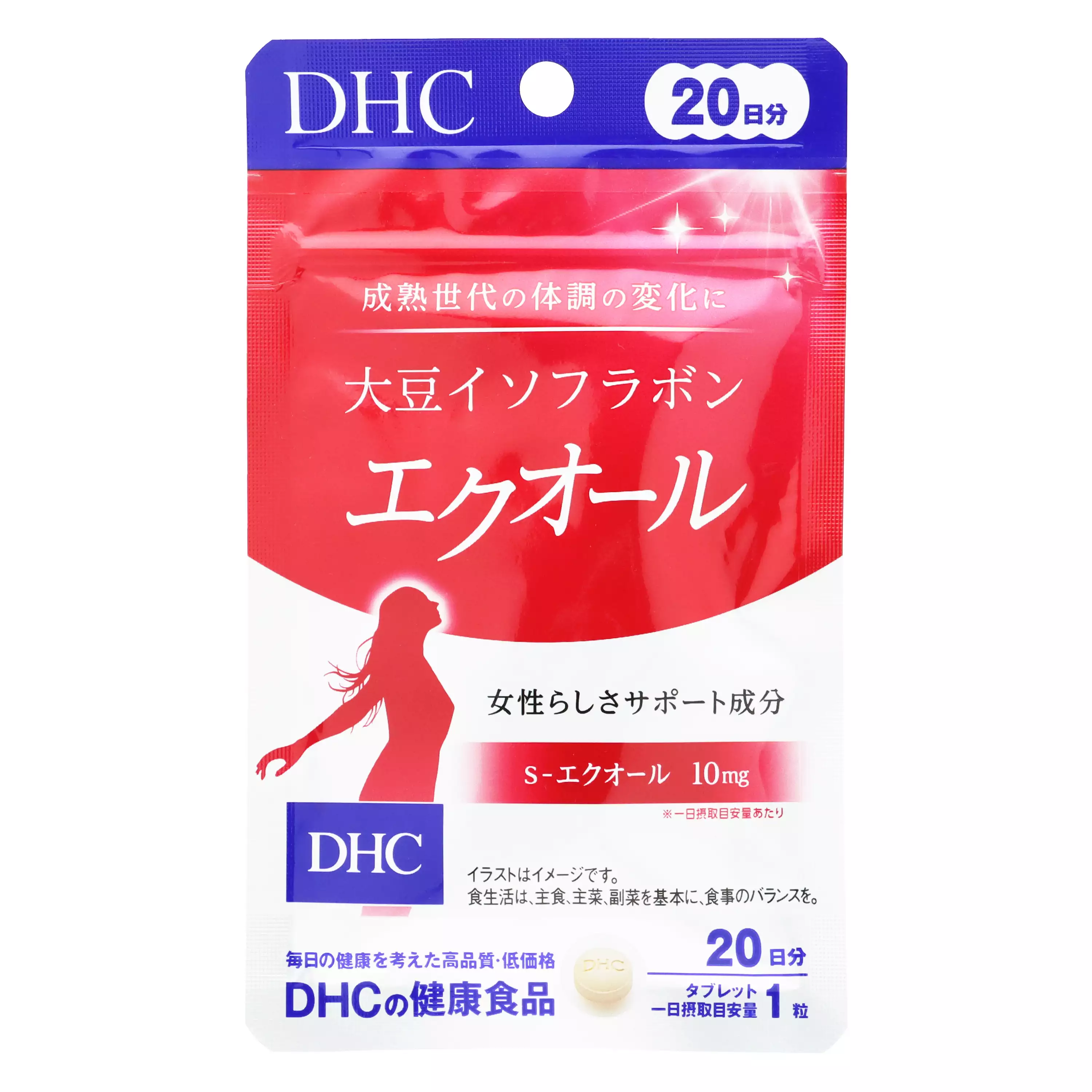 【DHC】 大豆異黃酮雌馬酚－20日分(20粒入)