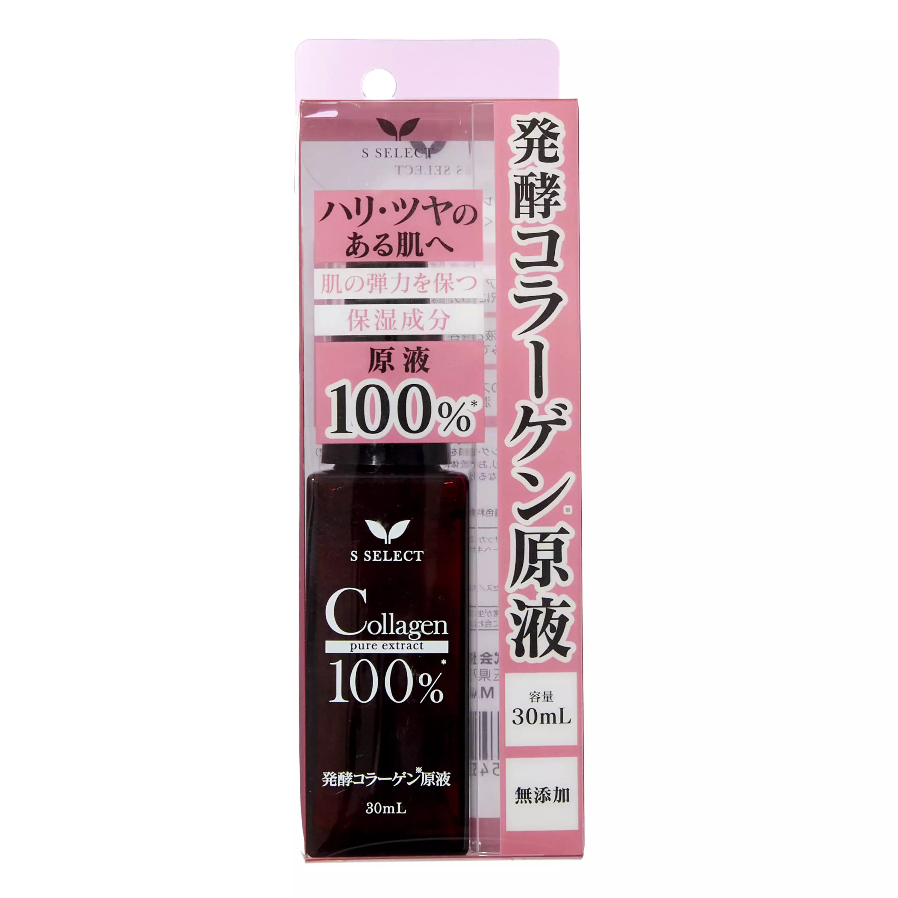 【S-SELECT】 發酵膠原蛋白原液 100% 30ml