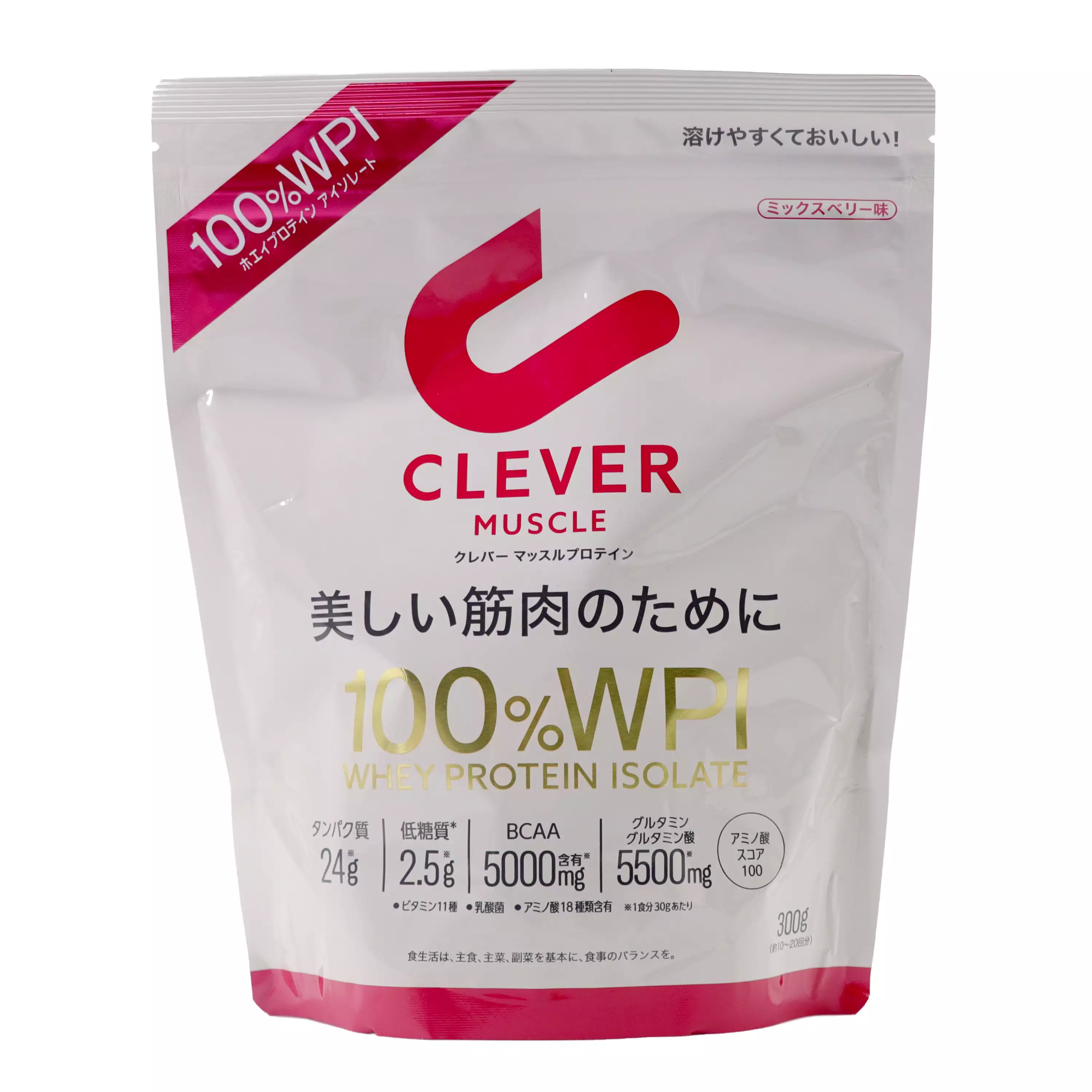 Clever Muscle 乳清蛋白粉（綜合莓果風味） 300克