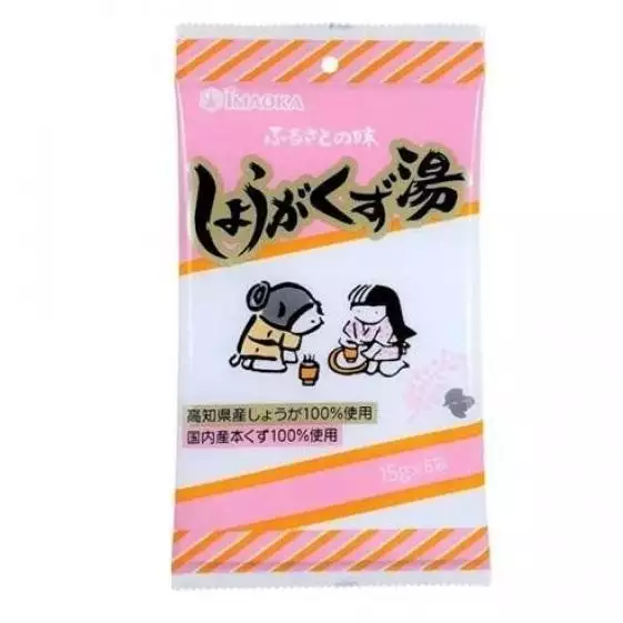 暖心脾胃 日本生薑葛粉沖泡茶包（15gx6袋入）