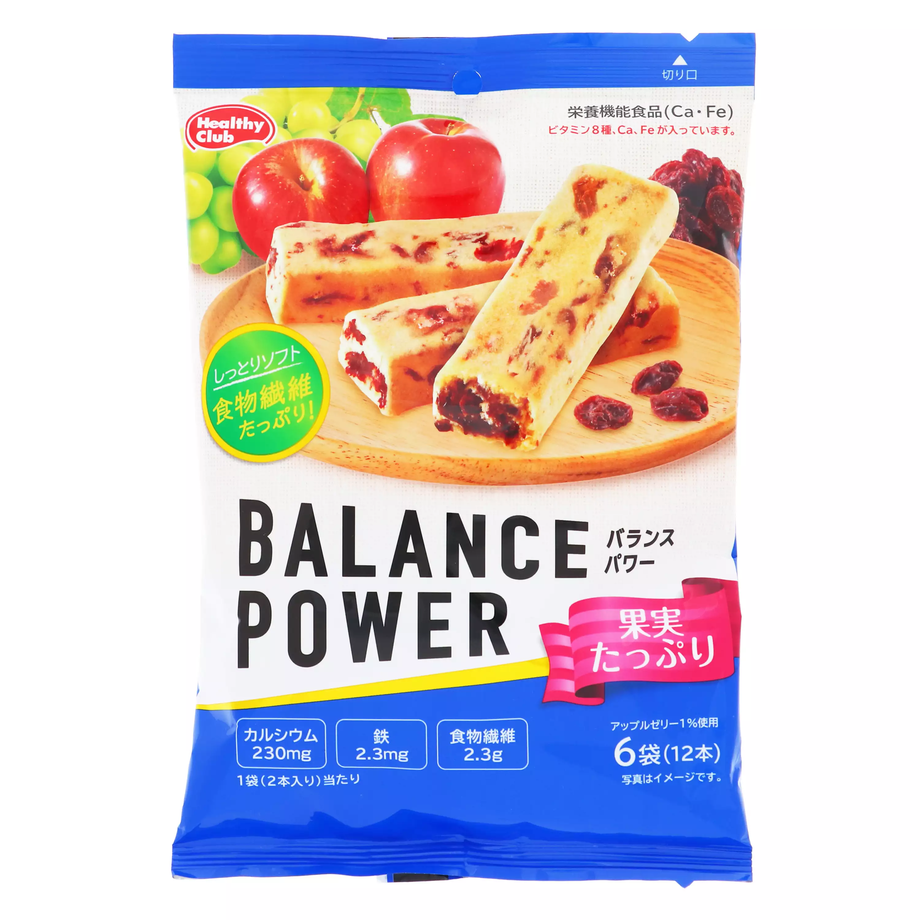 BALANCE POWER 能量棒 水果口味 6袋