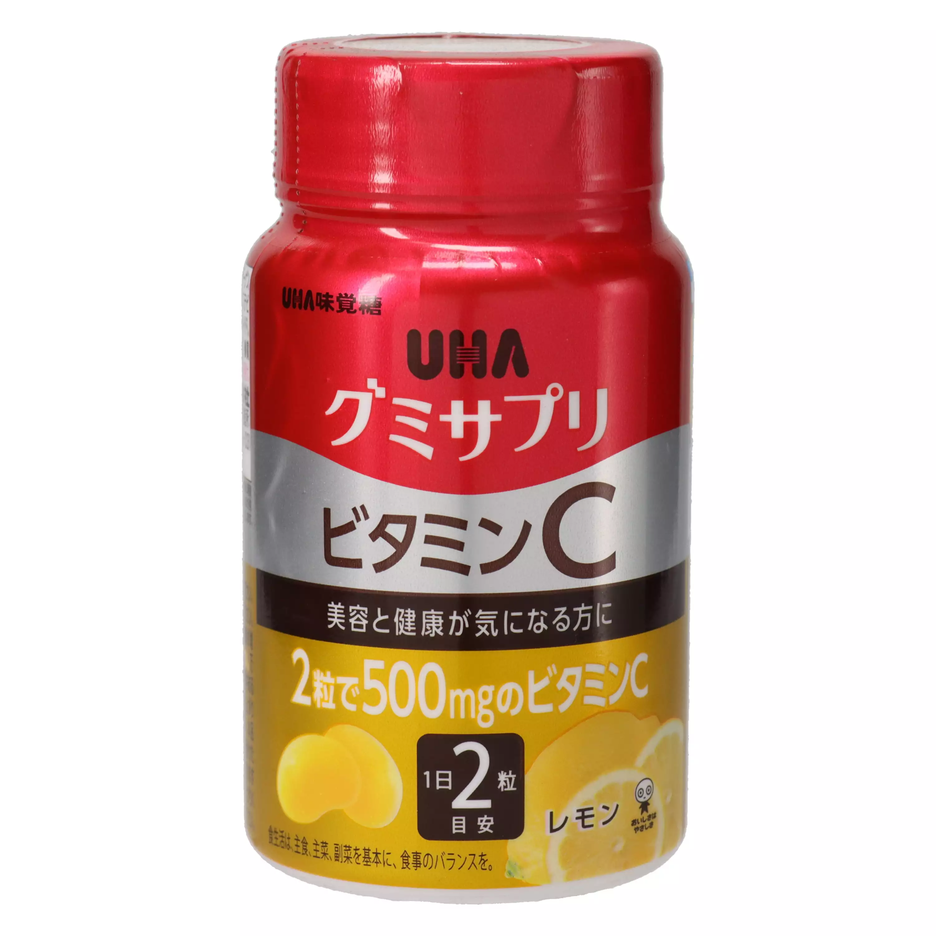 【 UHA 味覺糖】 維他命C軟糖 瓶裝 30日分 60 粒