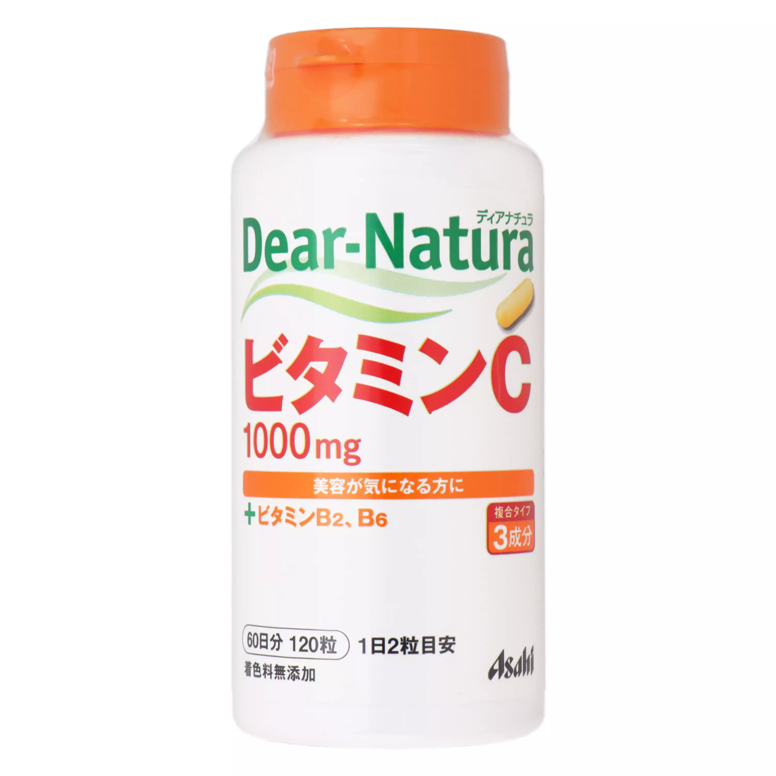 朝日ASAHI　Dear-Natura維他命C 120顆