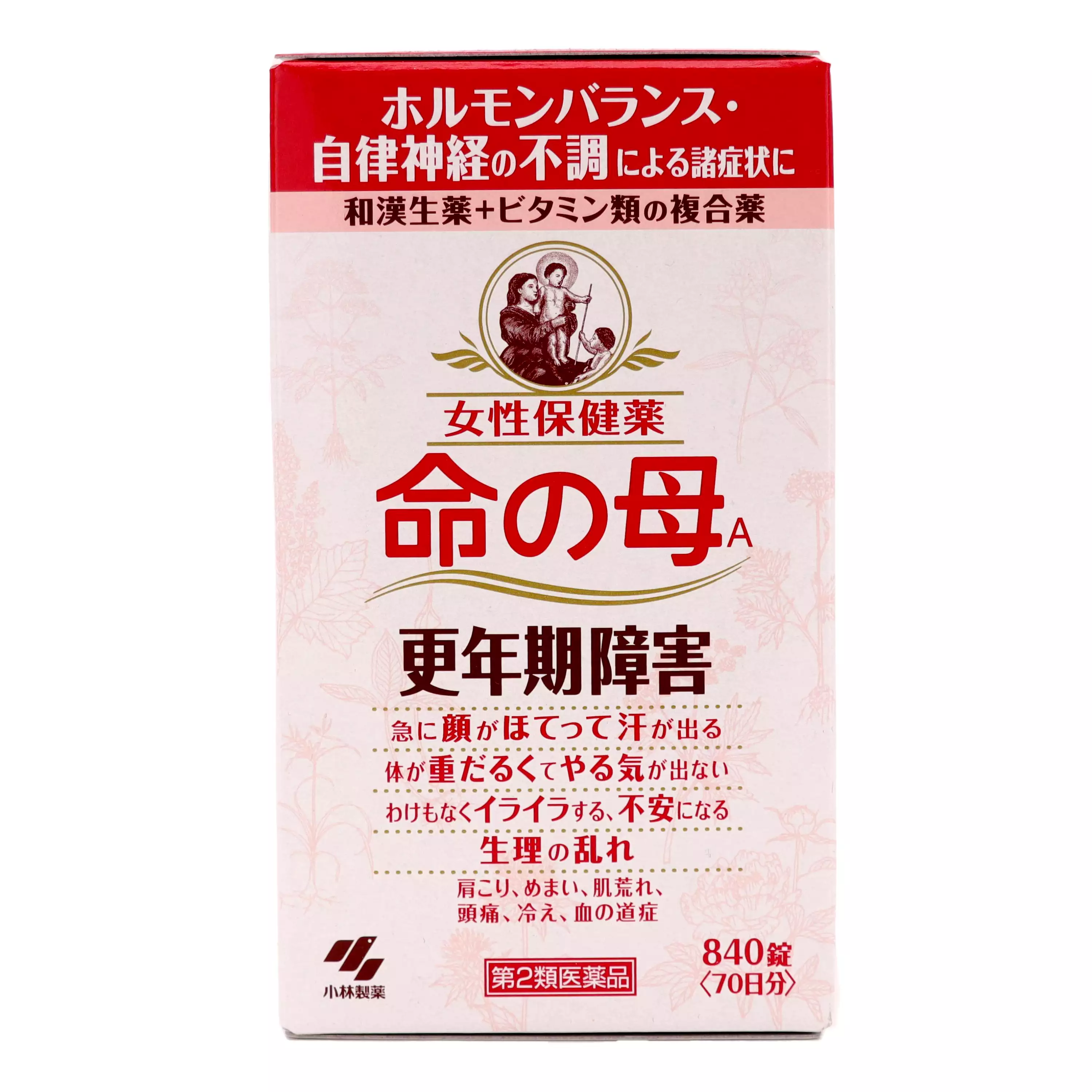 小林製藥 命之母A 更年期調理（840片）【第2類醫藥品】