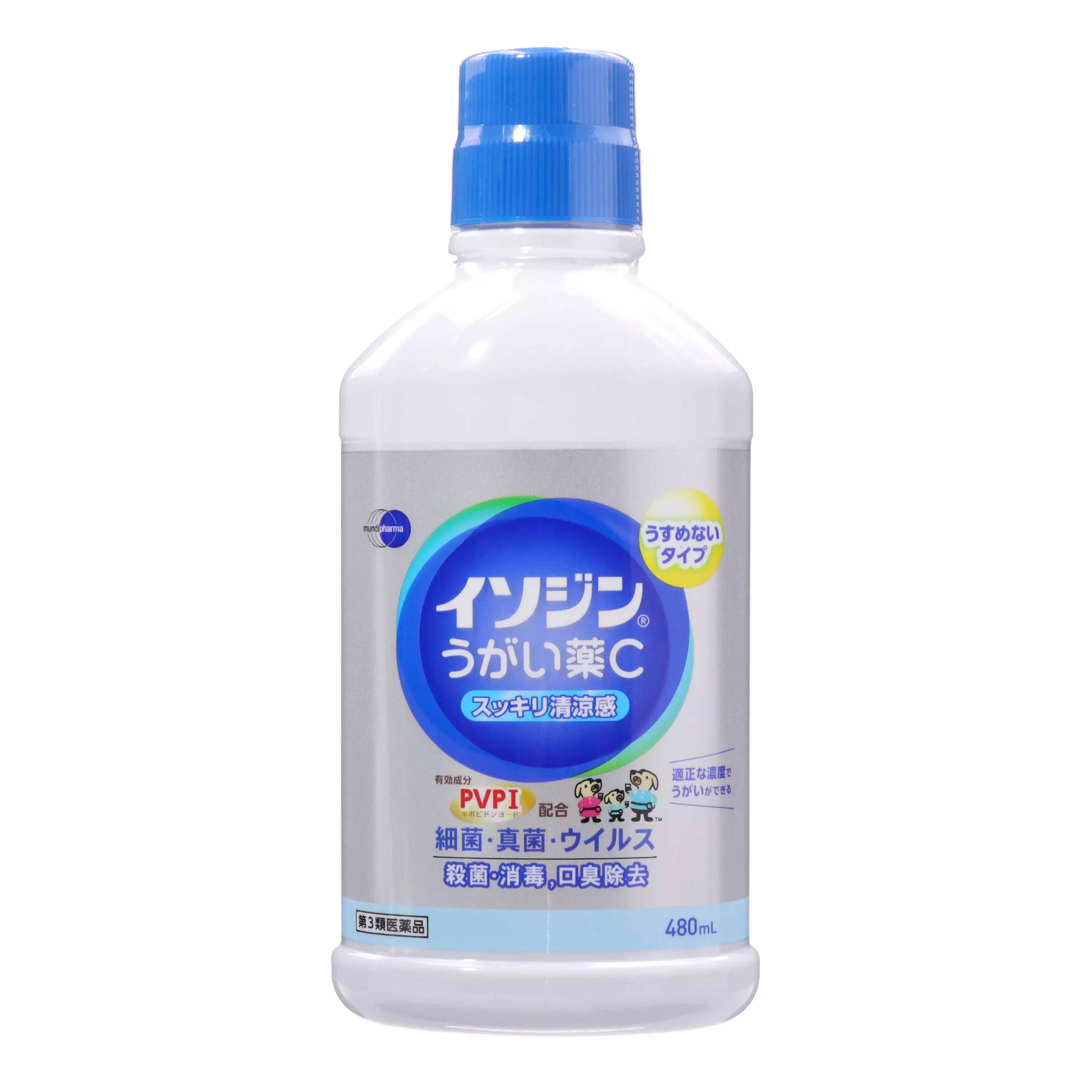 塩野義製薬 Isodine 漱口水C (480ml)【第３類醫藥品】