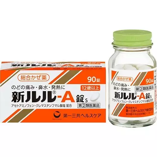 第一三共 新露露 感冒藥 Lulu A錠s 90錠 第二類醫藥品