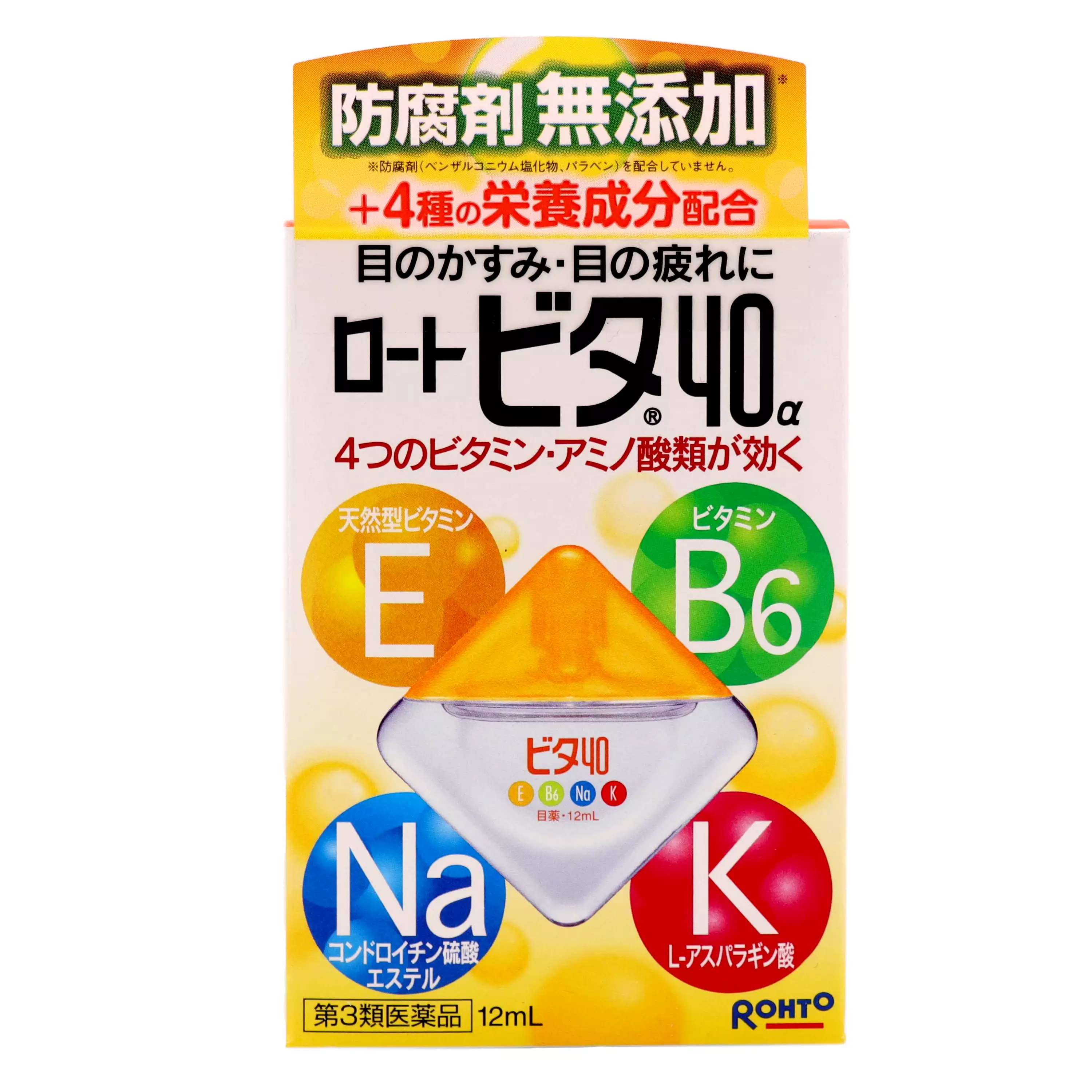 ROHTO樂敦 VITA40α 眼藥水　12mL【第3類醫藥品】