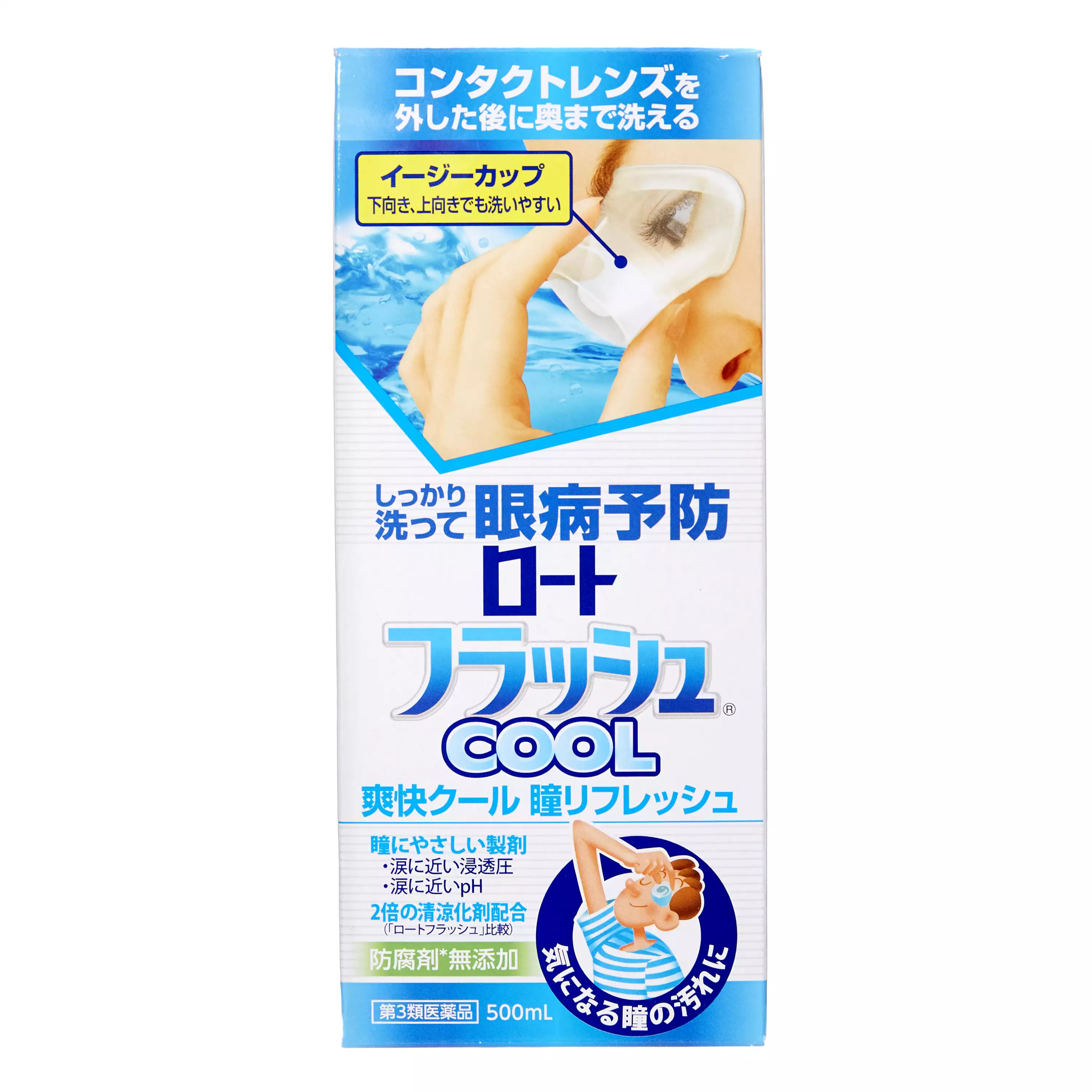 樂敦製藥 Rohto Vita Flash COOL眼病預防 (500 ml)【第三類醫藥品】