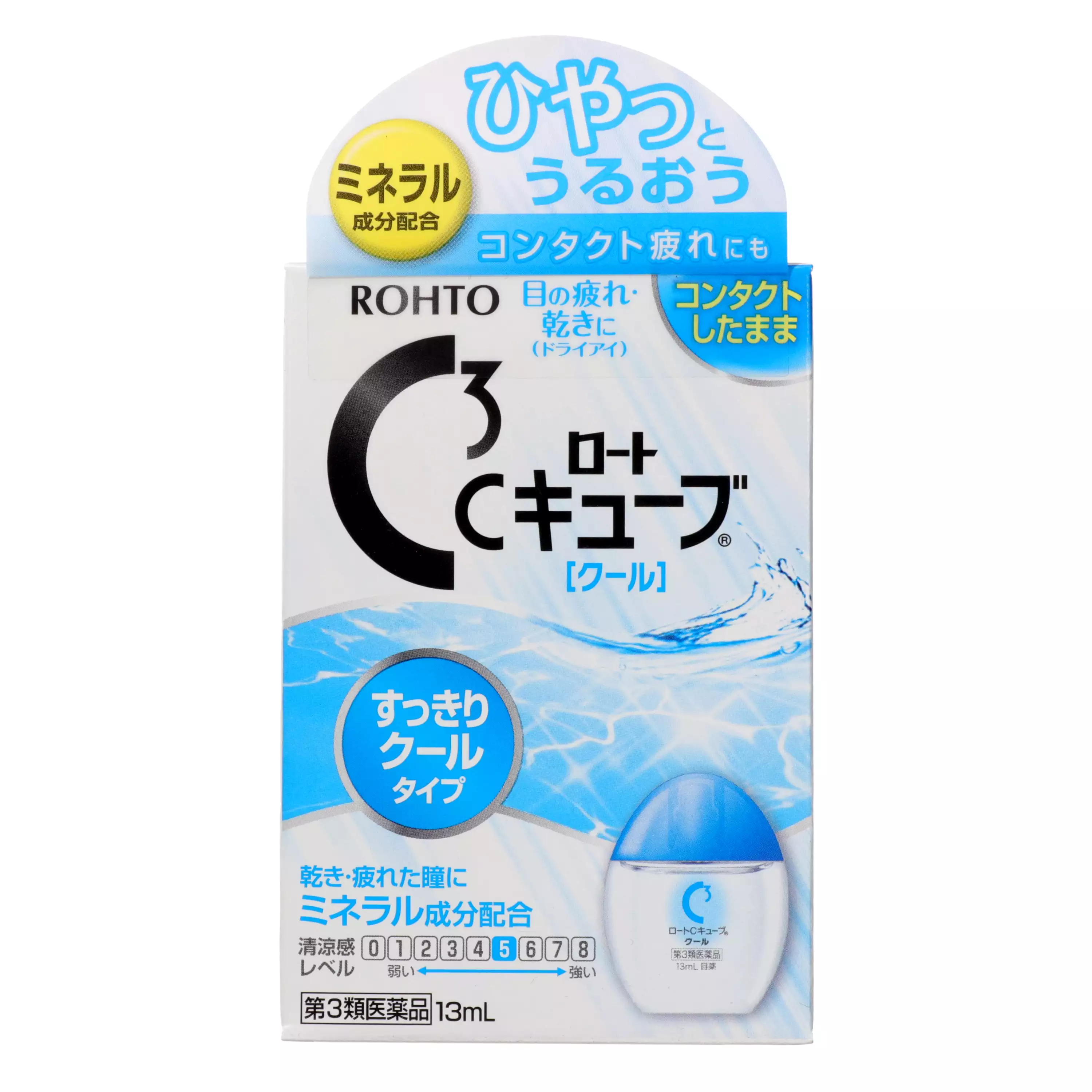 樂敦製藥Rohto C ３ Cool a 清涼眼藥水 (13 mL)【第三類醫藥品】