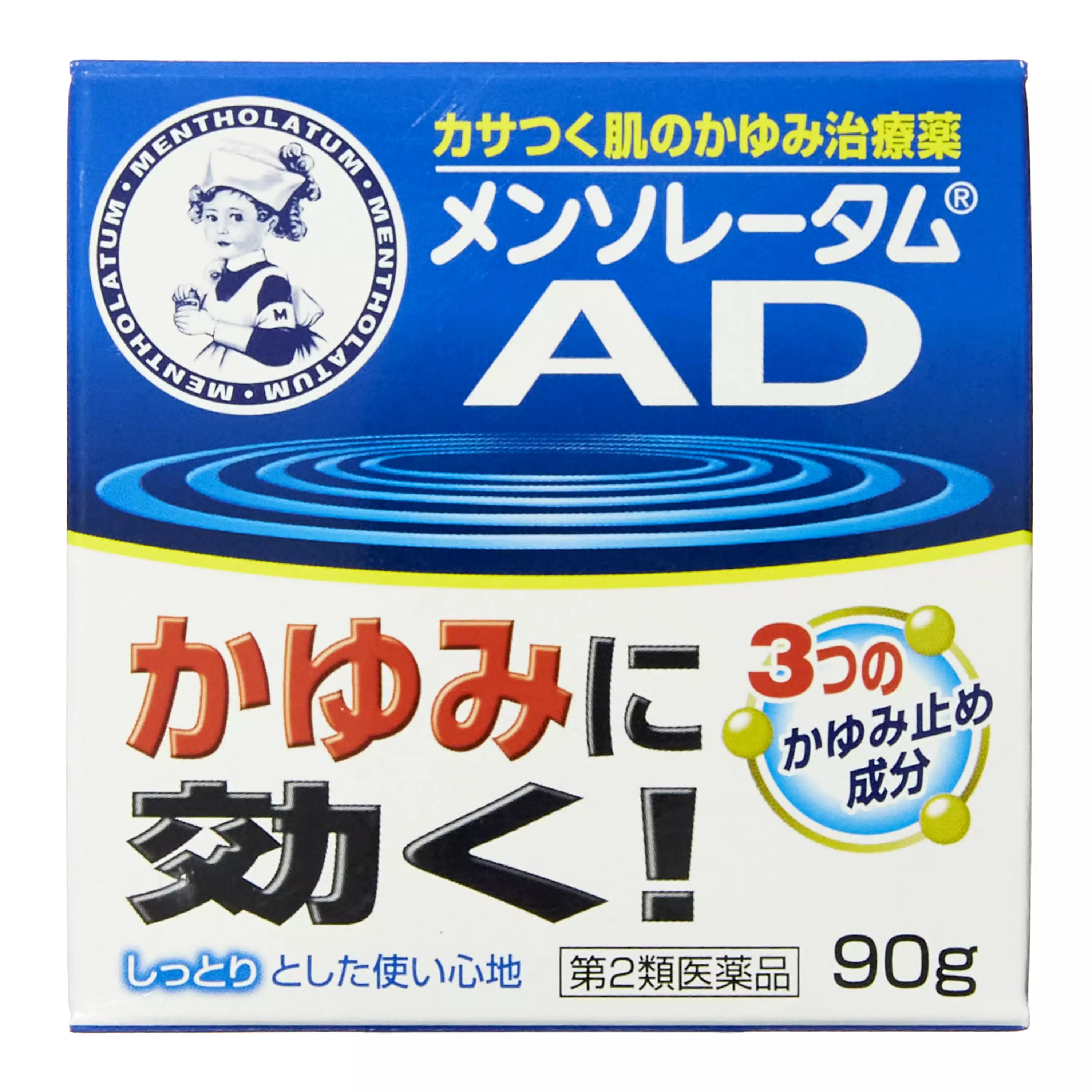 樂敦製藥PHOTO曼秀雷敦AD止癢消炎乳膏m 90g【第2類醫藥品】