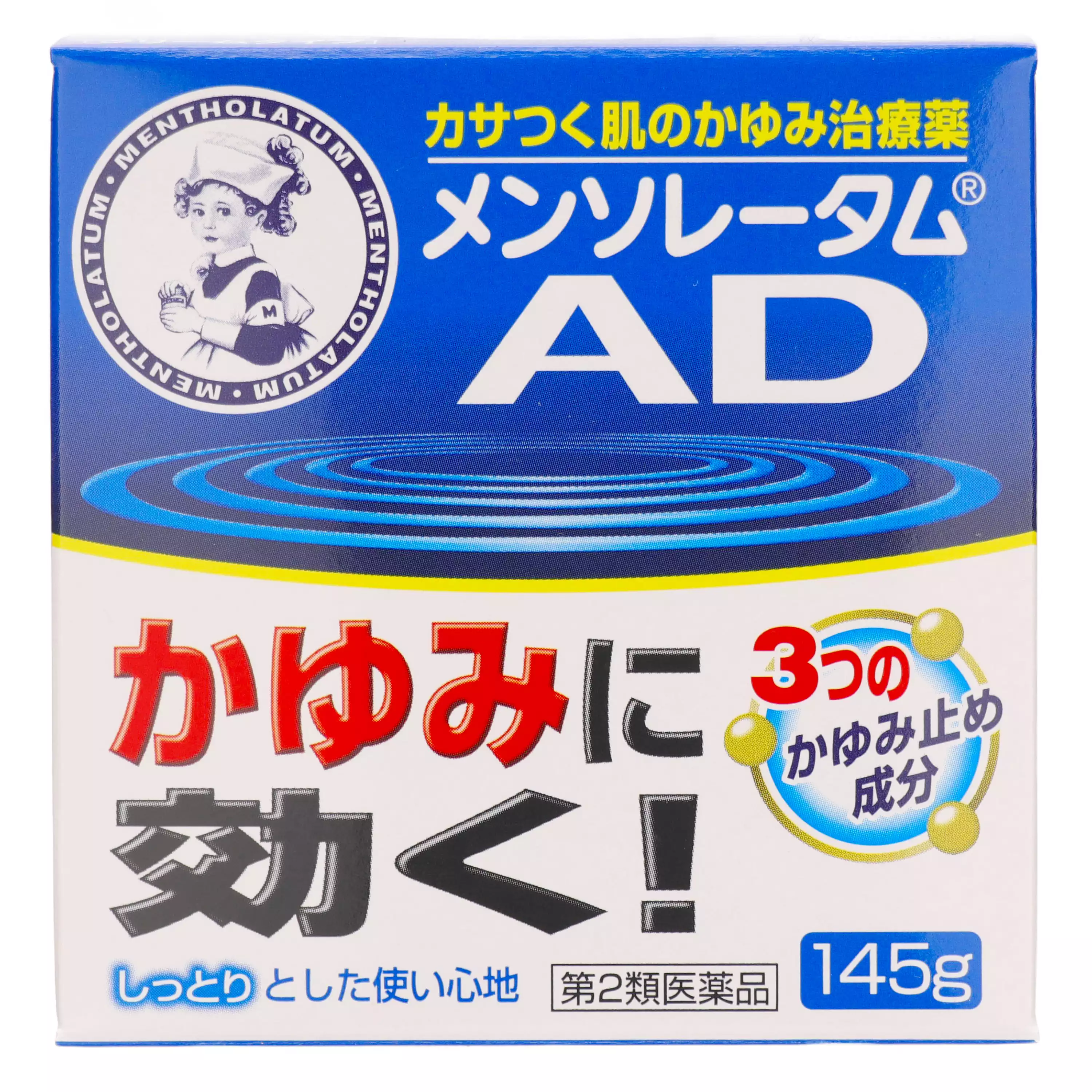 樂敦製藥PHOTO曼秀雷敦AD止癢消炎乳膏m 145g【第2類醫藥品】