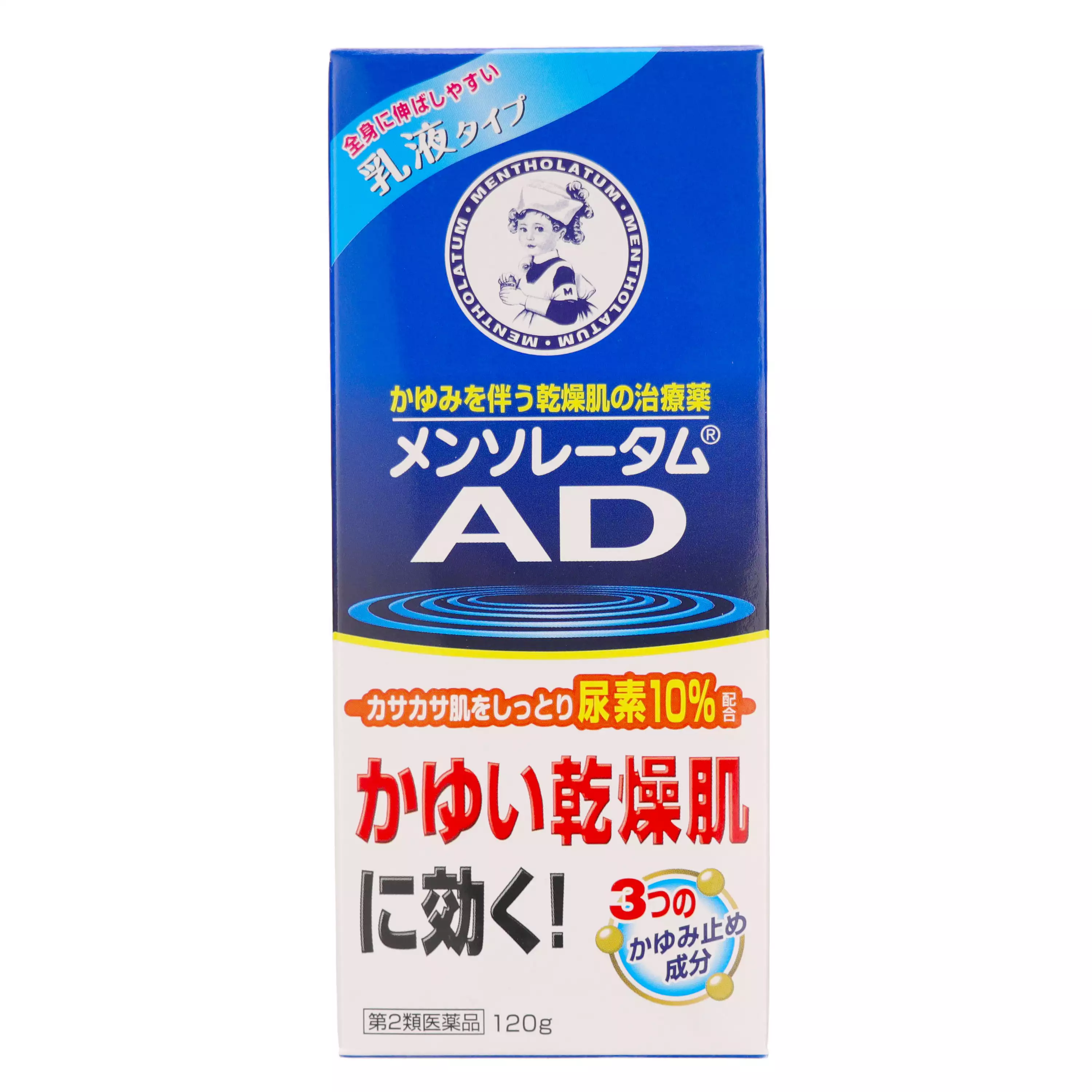 樂敦製藥PHOTO曼秀雷敦AD高效抗乾修復乳液120g【第2類醫藥品】