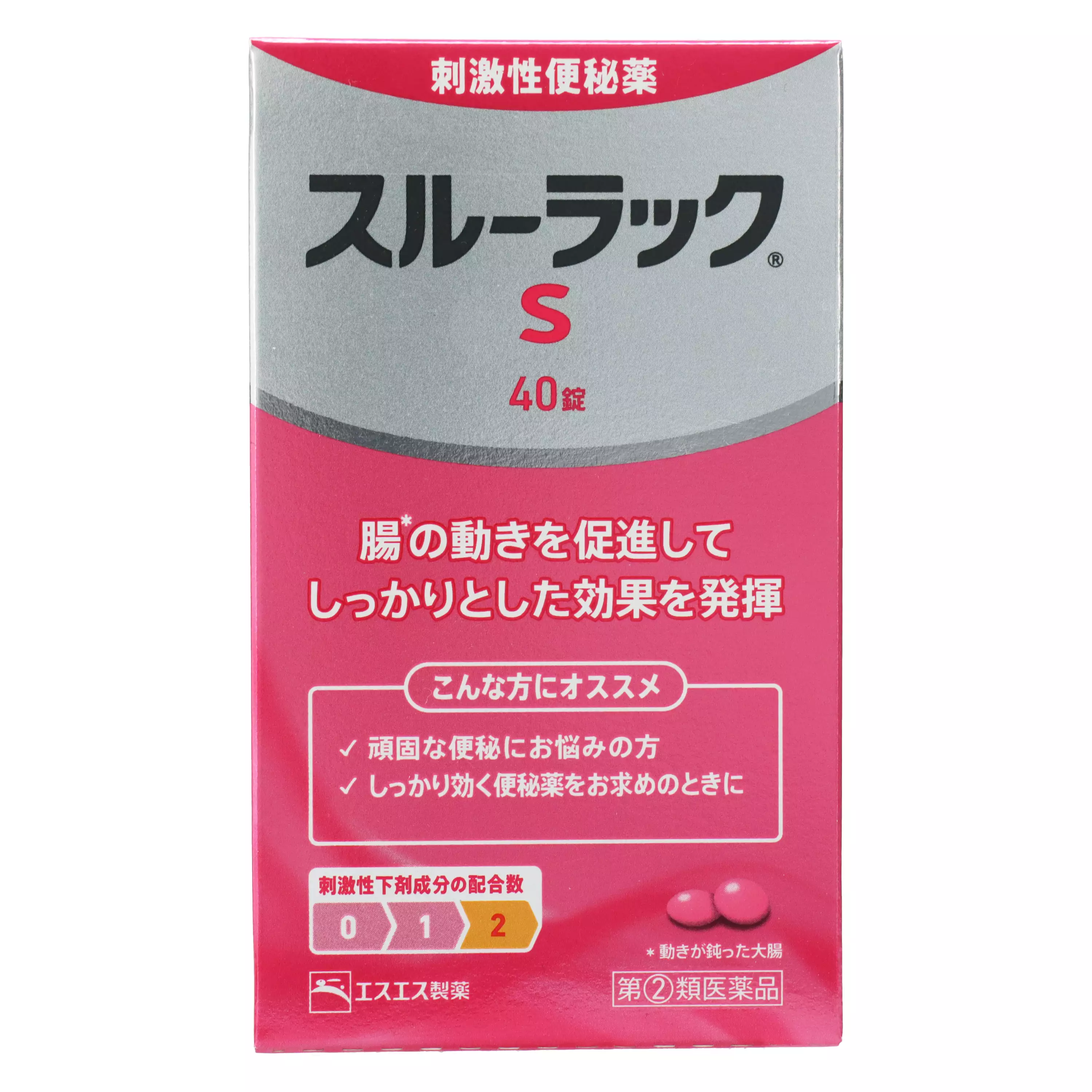 白兔牌 SS製藥 便秘糖衣錠 40錠【指定第2類醫藥品】