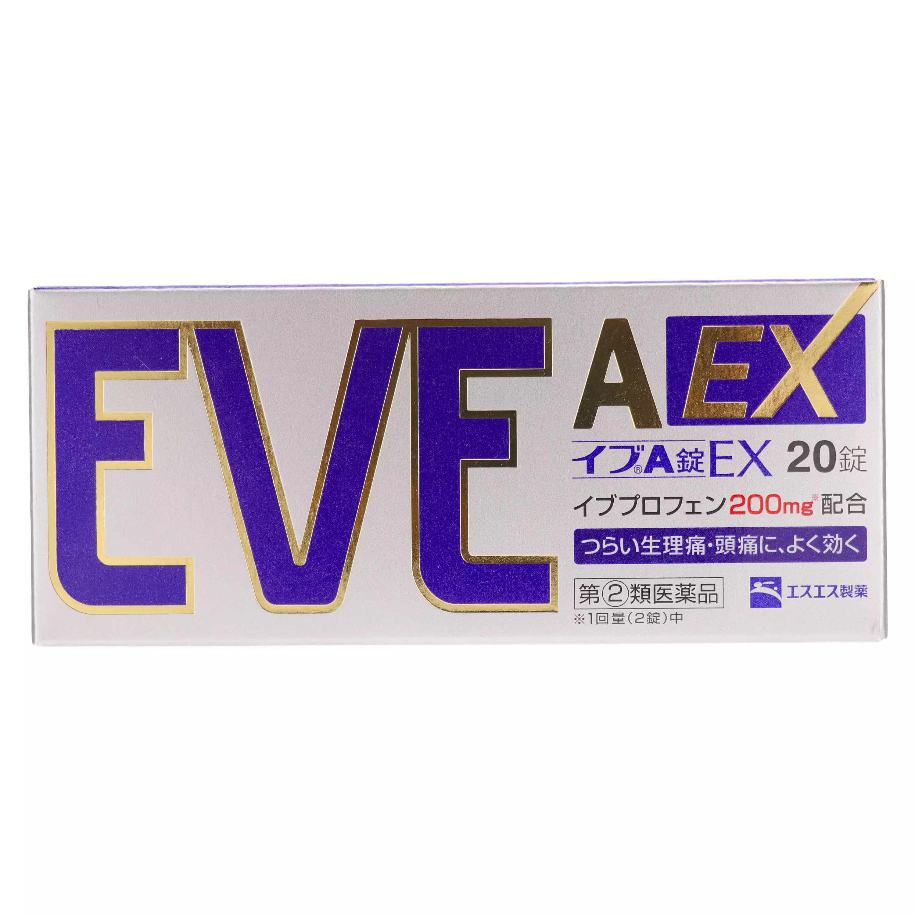 白兔牌SS EVE A錠 EX 止痛藥 20錠【指定第2類醫藥品】