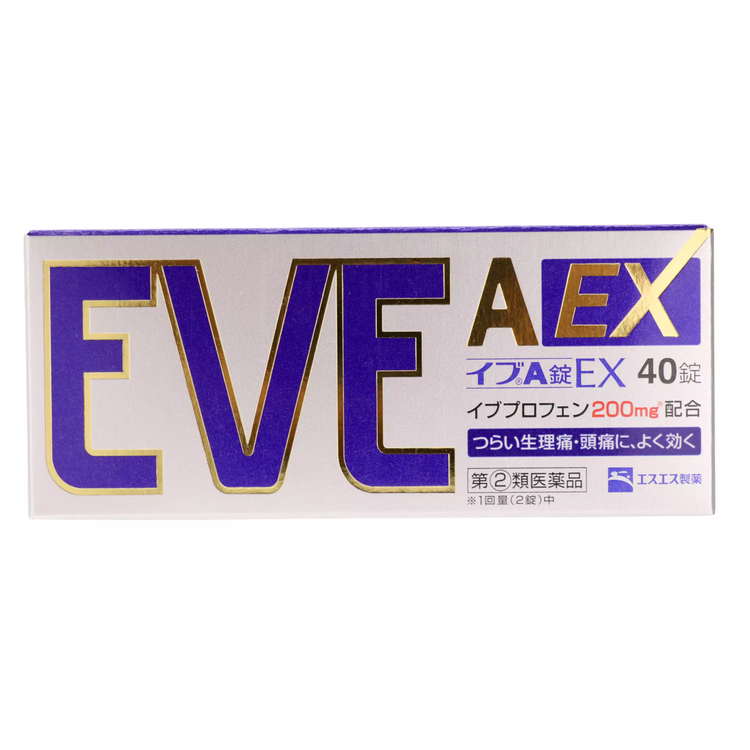 白兔牌SS EVE A錠 EX 止痛藥 40錠【指定第2類醫藥品】