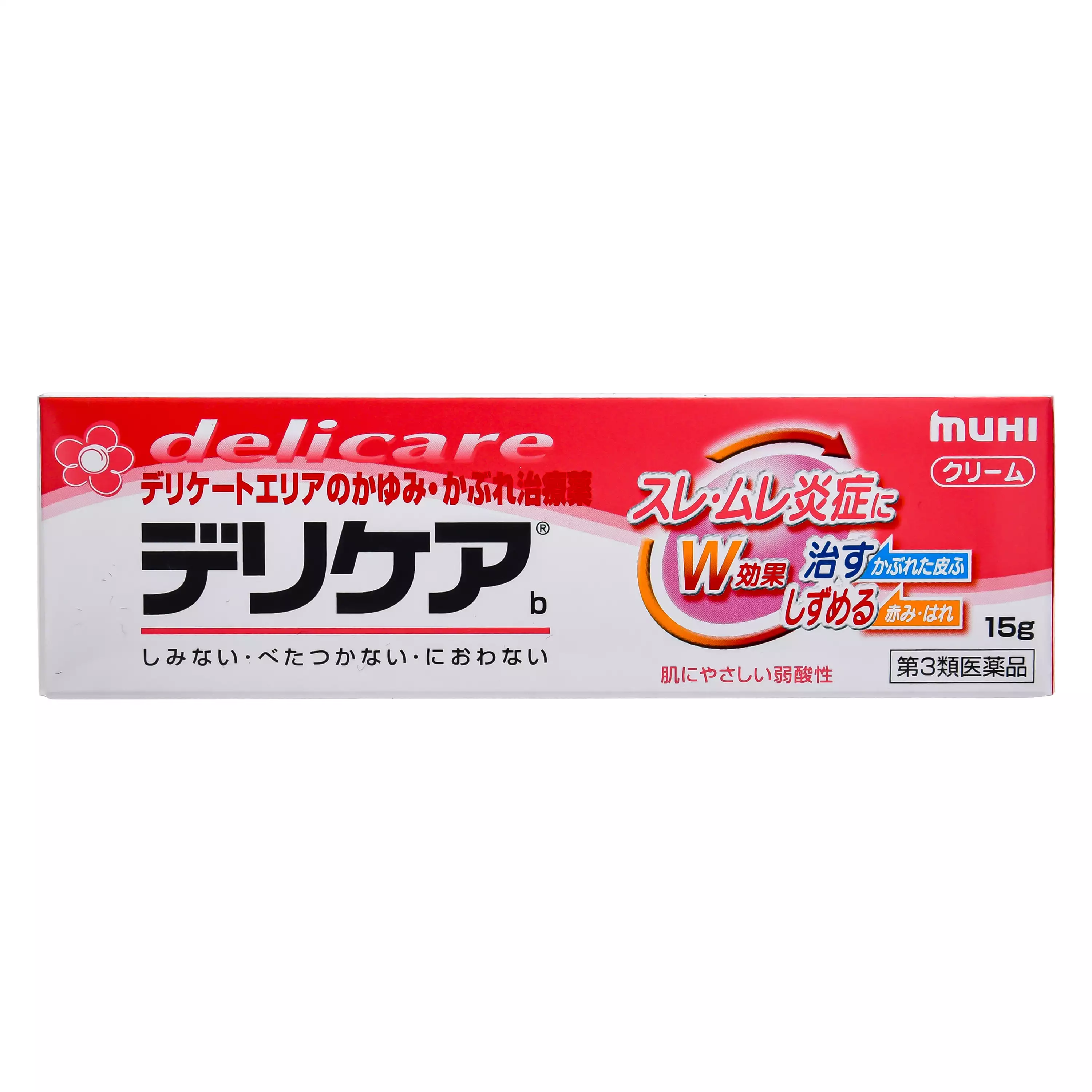 MUHI池田模範堂 delicare b 無比女性私處止癢藥膏 15g【第3類醫藥品】