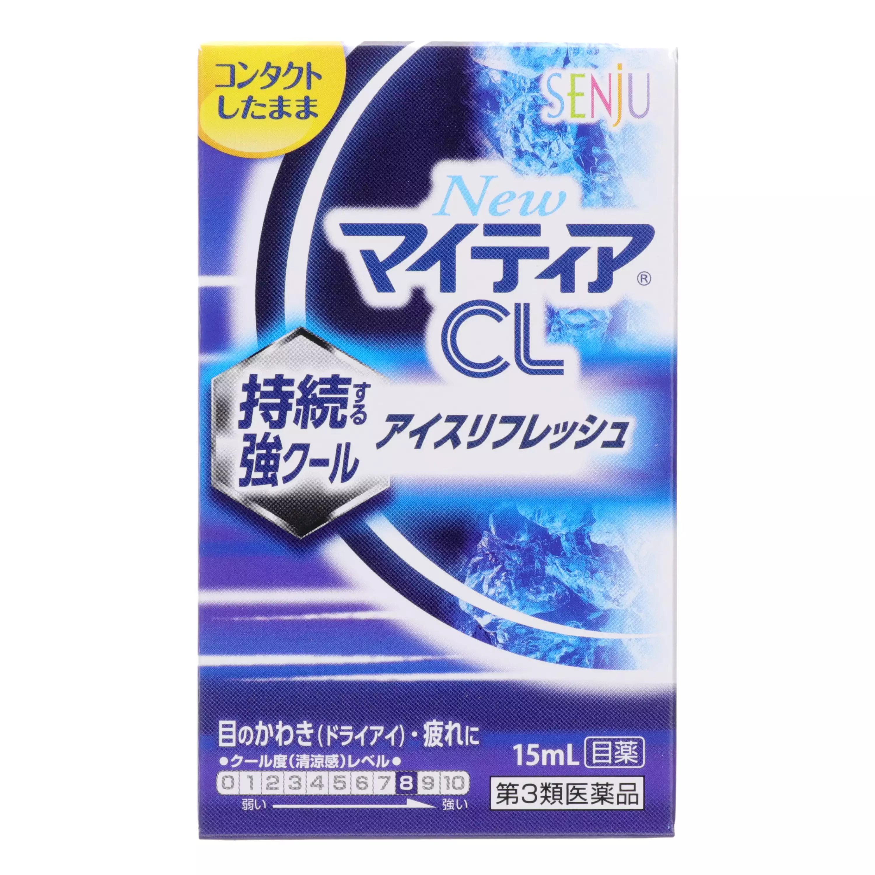 ARINAMIN製藥 武田 New Mytear CL Ice Refresh 持續強涼眼藥水 (15mL)【第三類醫藥品】